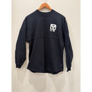 Disney Parks Spirit Jersey Women's Size XS Black Long Sleeve